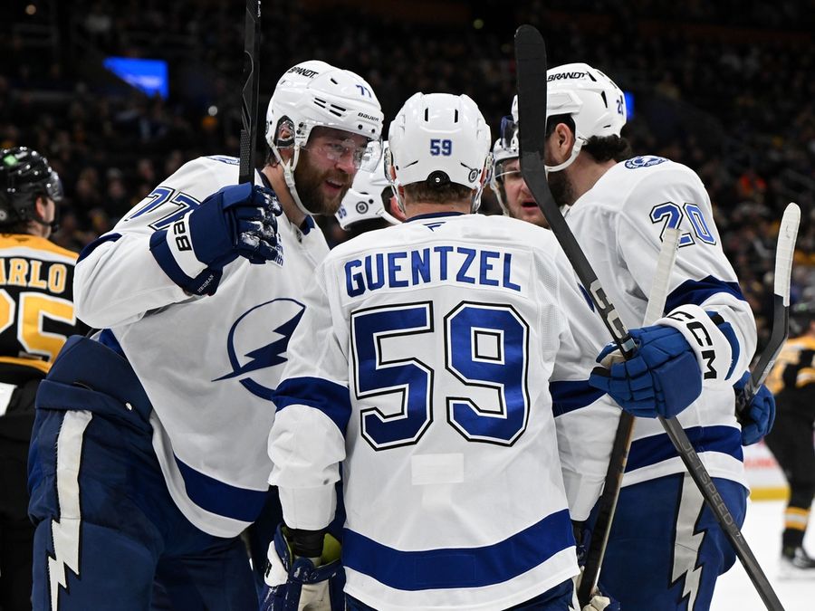 NHL: Tampa Bay Lightning at Boston Bruins