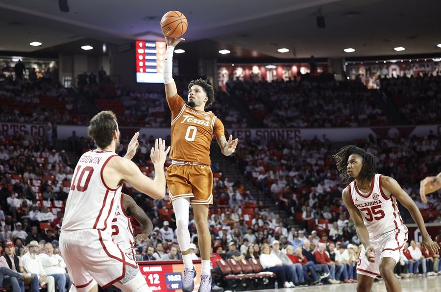 NCAA Basketball: Texas at Oklahoma