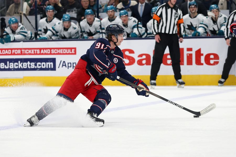 NHL: San Jose Sharks at Columbus Blue Jackets