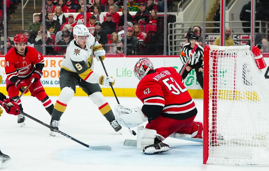 NHL: Vegas Golden Knights at Carolina Hurricanes