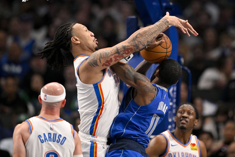 NBA: Oklahoma City Thunder at Dallas Mavericks