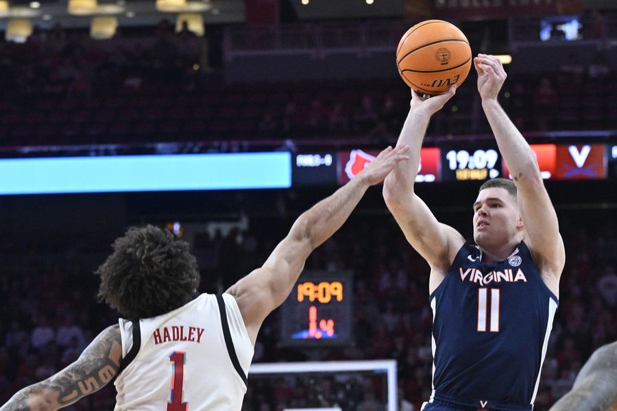 NCAA Basketball: Virginia at Louisville