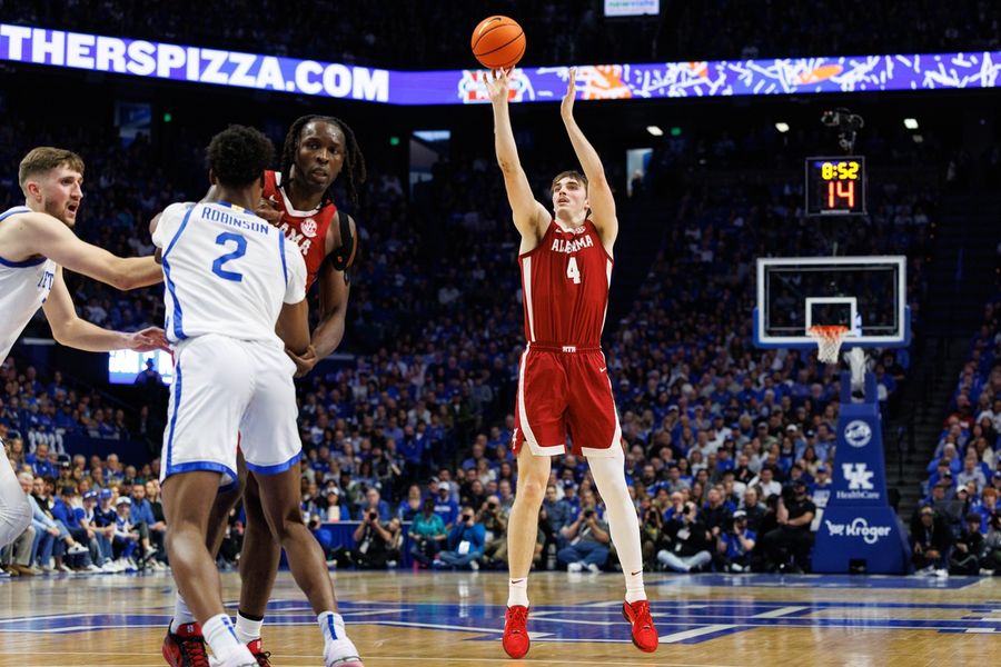 NCAA Basketball: Alabama at Kentucky