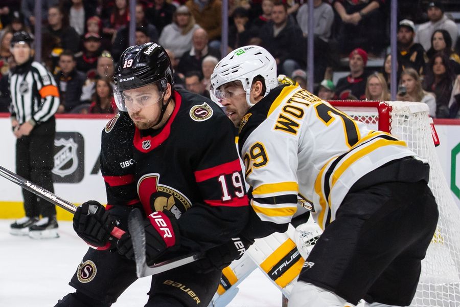 NHL: Boston Bruins at Ottawa Senators