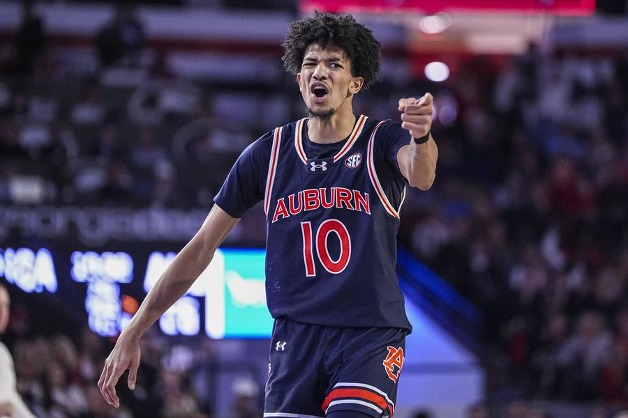 NCAA Basketball: Auburn at Georgia