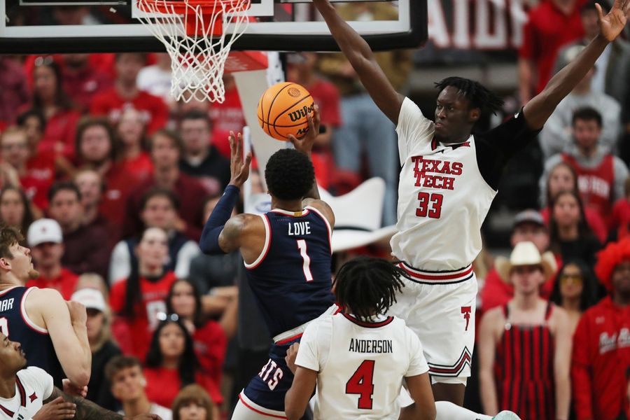 NCAA Basketball: Arizona at Texas Tech