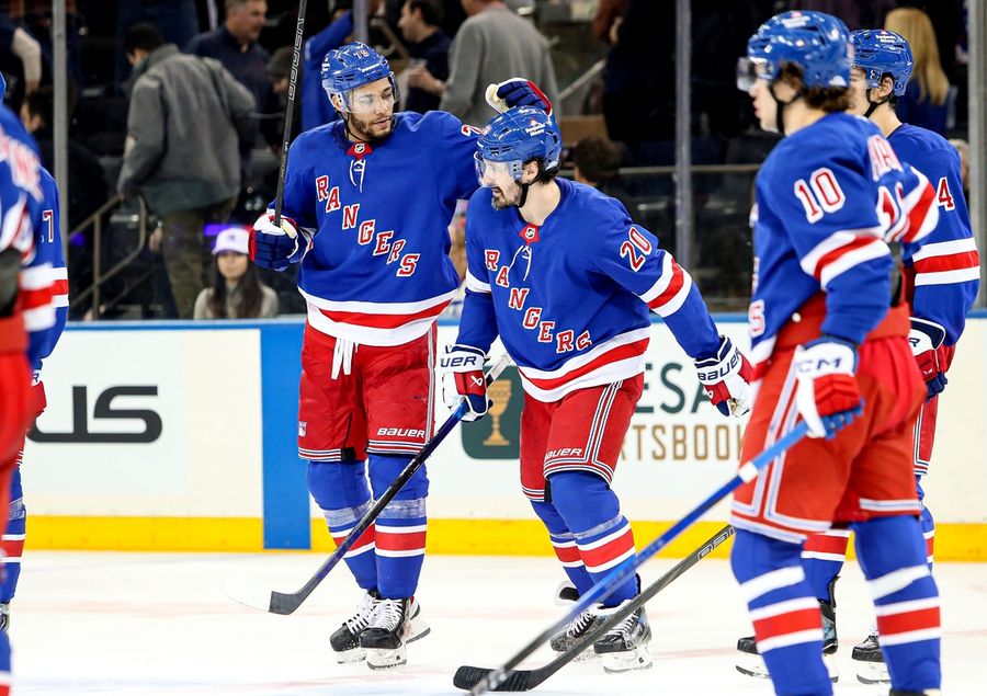 NHL: Columbus Blue Jackets at New York Rangers