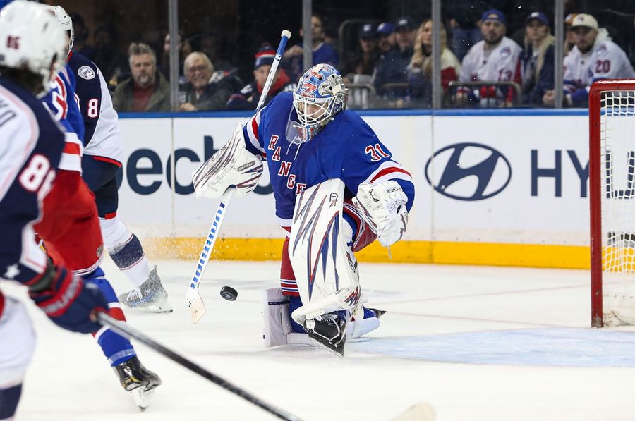 NHL: Columbus Blue Jackets at New York Rangers