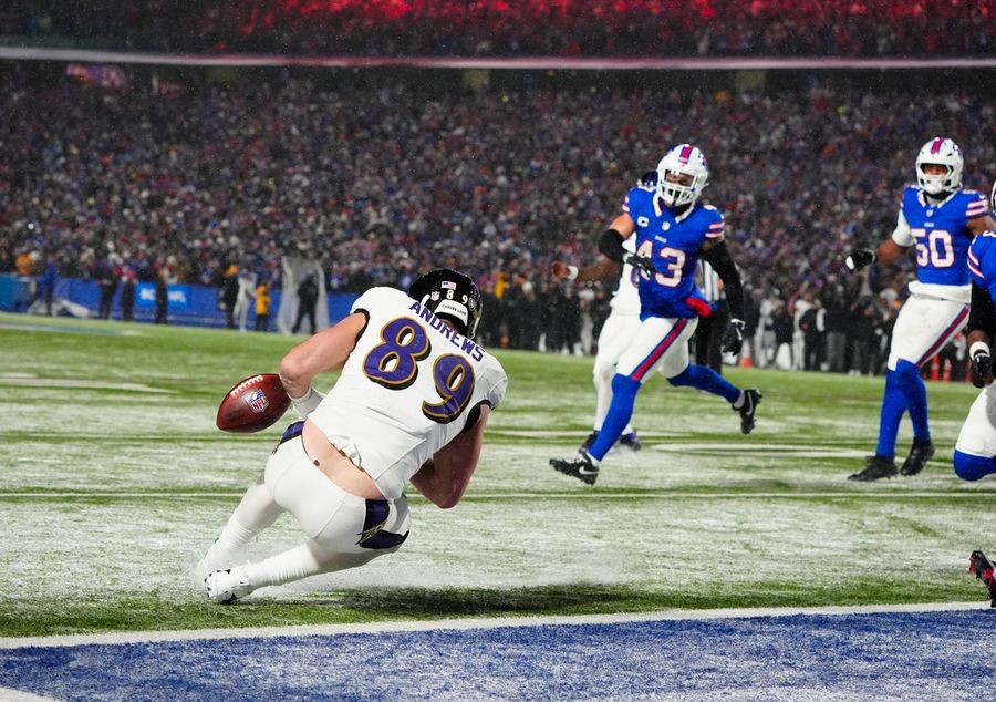Ravens' Mark Andrews on dropped pass: 'I'm absolutely gutted'