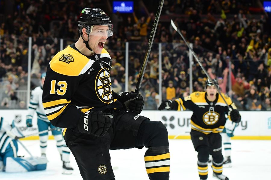 NHL: San Jose Sharks at Boston Bruins