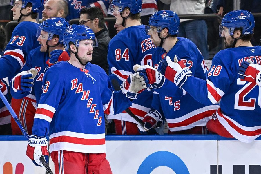 NHL: Ottawa Senators at New York Rangers