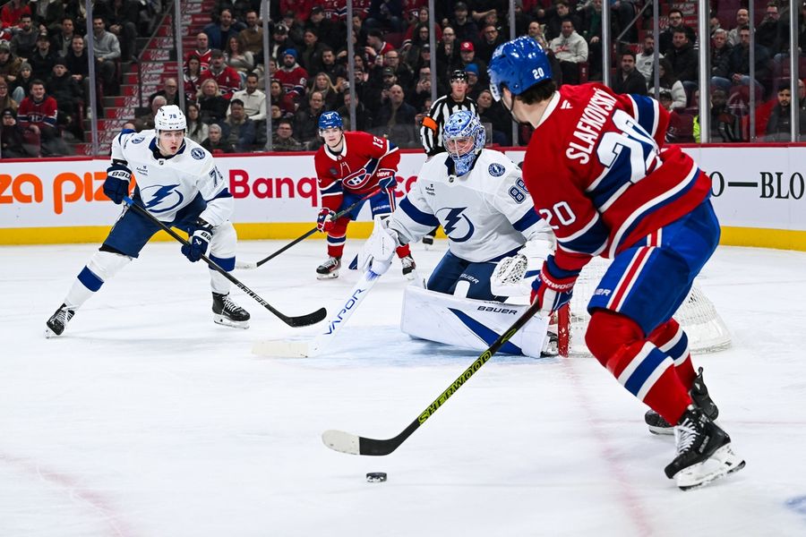 NHL: Tampa Bay Lightning at Montreal Canadiens