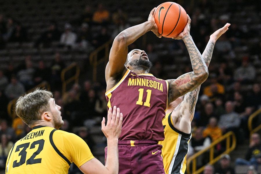 NCAA Basketball: Minnesota at Iowa