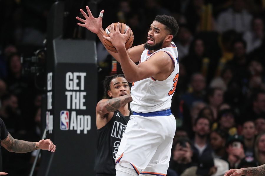 NBA: New York Knicks at Brooklyn Nets