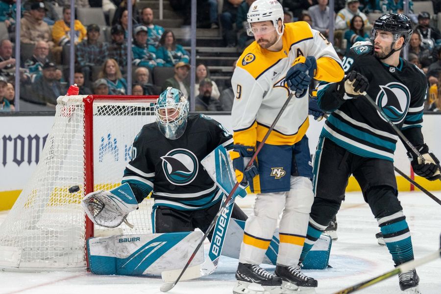 NHL: Nashville Predators at San Jose Sharks