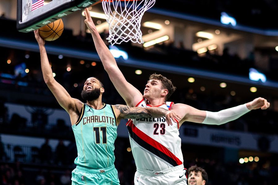 NBA: Portland Trail Blazers at Charlotte Hornets