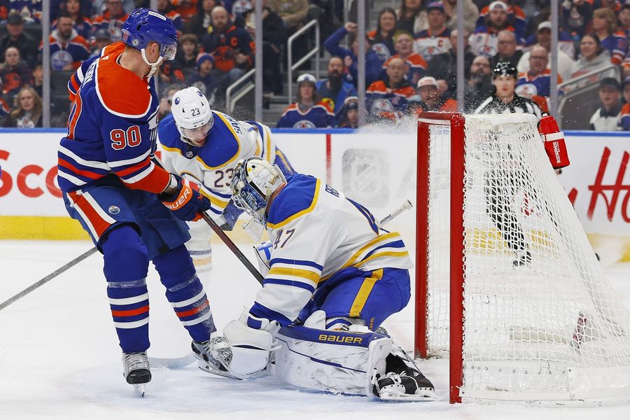 NHL: Buffalo Sabres at Edmonton Oilers