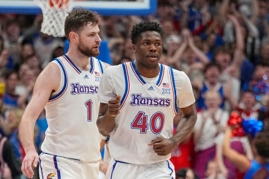 NCAA Basketball: Houston at Kansas