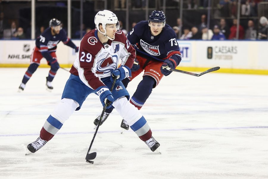 NHL: Colorado Avalanche at New York Rangers