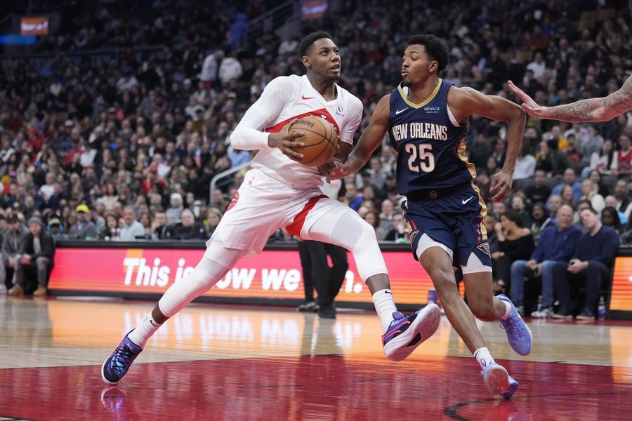 NBA: New Orleans Pelicans at Toronto Raptors
