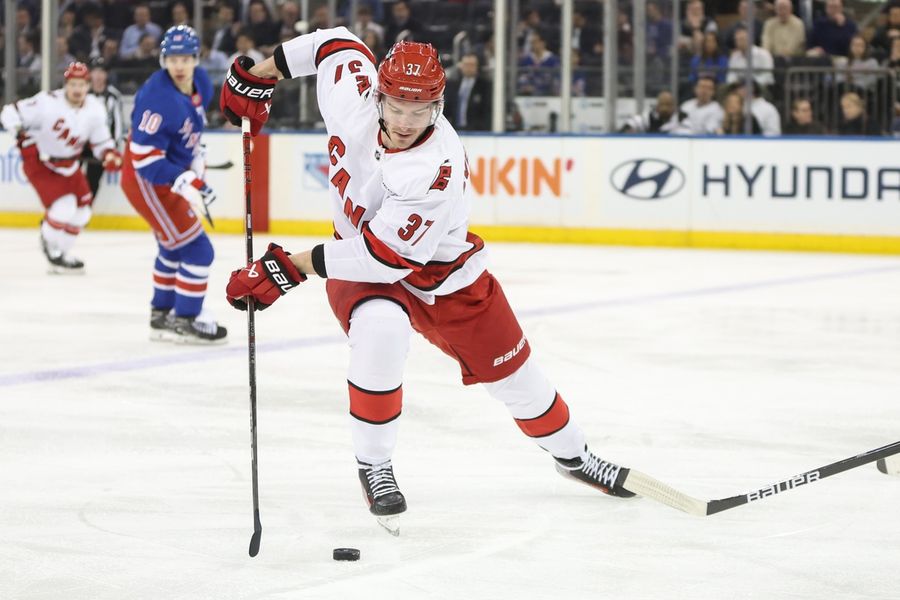 NHL: Carolina Hurricanes at New York Rangers