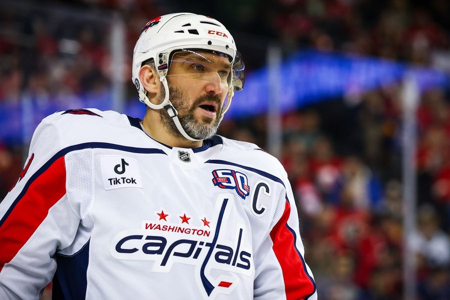 NHL: Washington Capitals at Calgary Flames