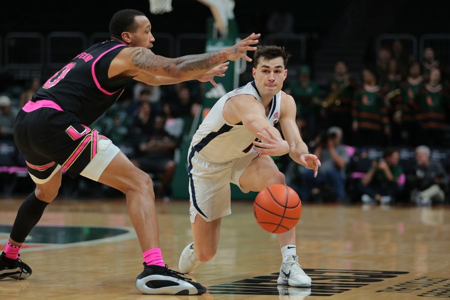 NCAA Basketball: Virginia at Miami (FL)