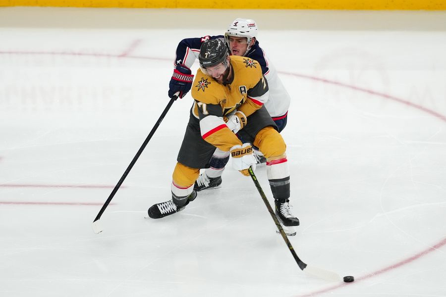 NHL: Columbus Blue Jackets at Vegas Golden Knights