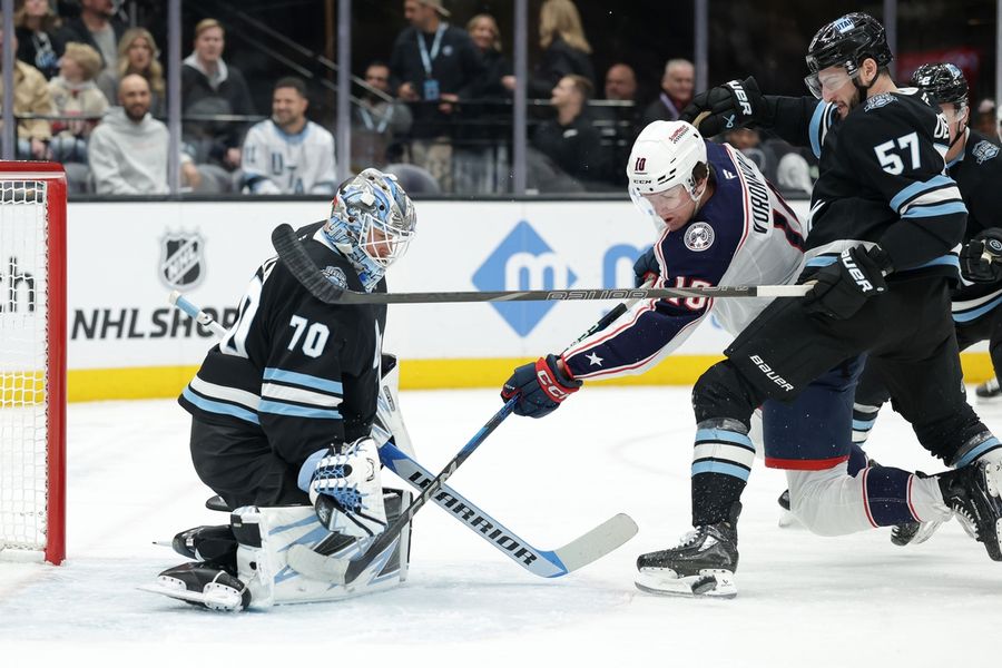 NHL: Columbus Blue Jackets at Utah