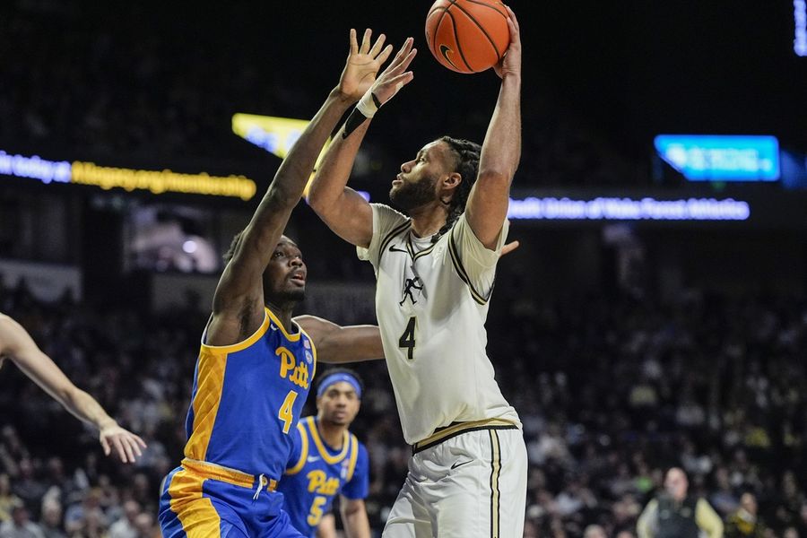 NCAA Basketball: Pittsburgh at Wake Forest