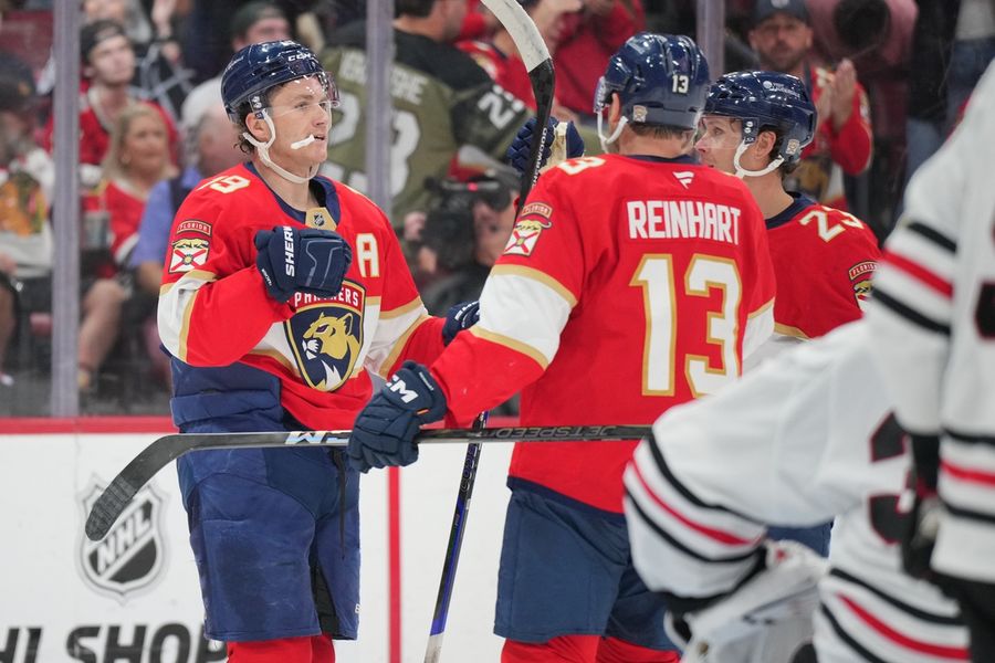 NHL: Chicago Blackhawks at Florida Panthers