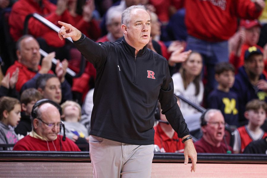 NCAA Basketball: Michigan at Rutgers