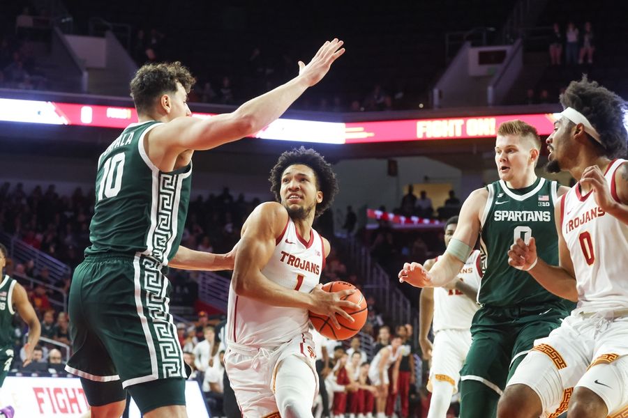 NCAA Basketball: Michigan State at Southern California