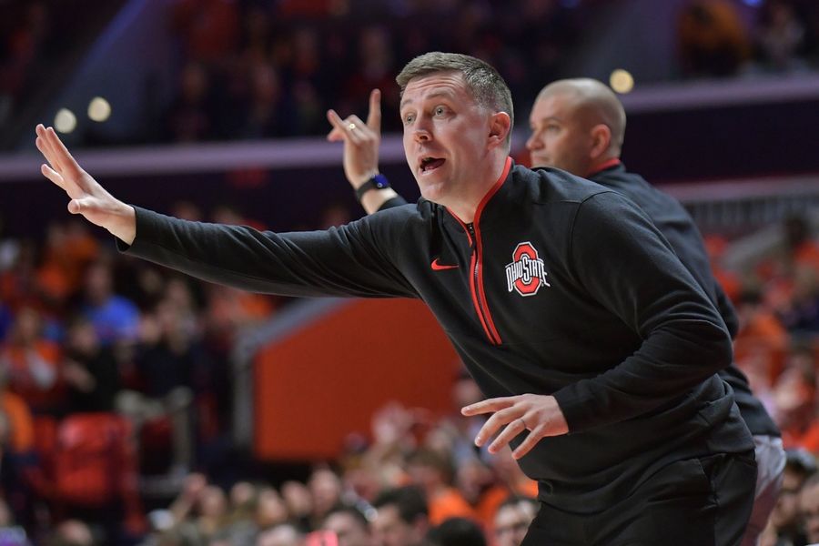 NCAA Basketball: Ohio State at Illinois