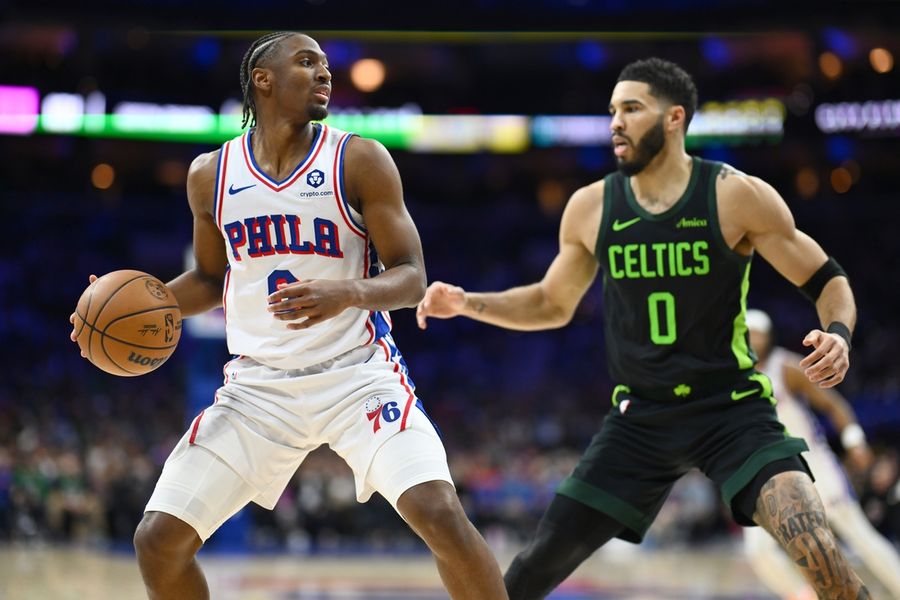 NBA: Boston Celtics at Philadelphia 76ers