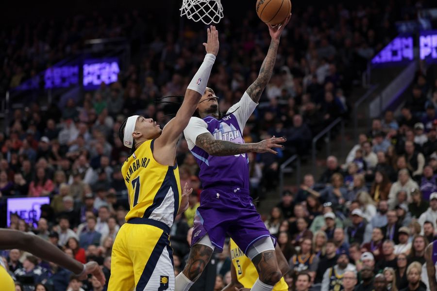 NBA: Indiana Pacers at Utah Jazz