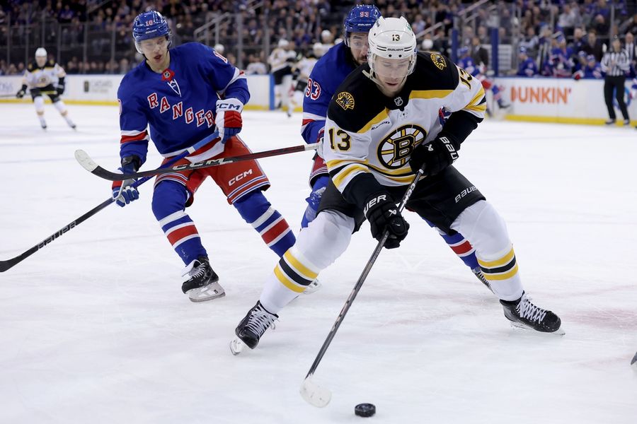 NHL: Boston Bruins at New York Rangers