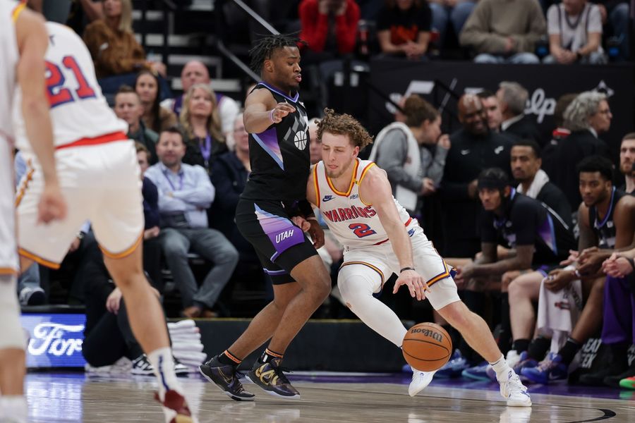 NBA: Golden State Warriors at Utah Jazz