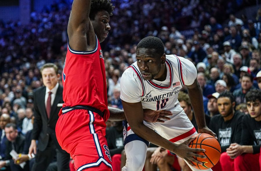 NCAA Basketball: St. John at Connecticut