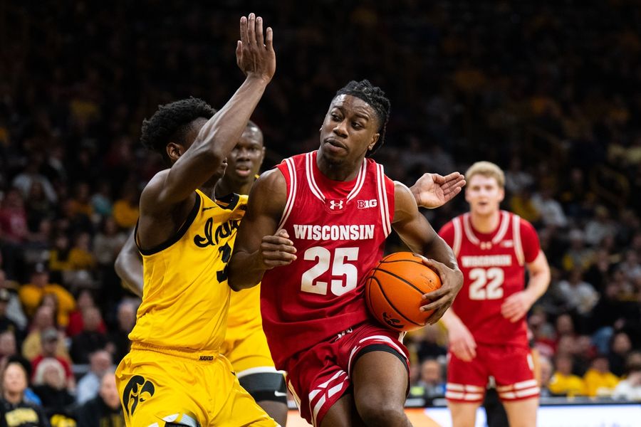 NCAA Basketball: Wisconsin at Iowa