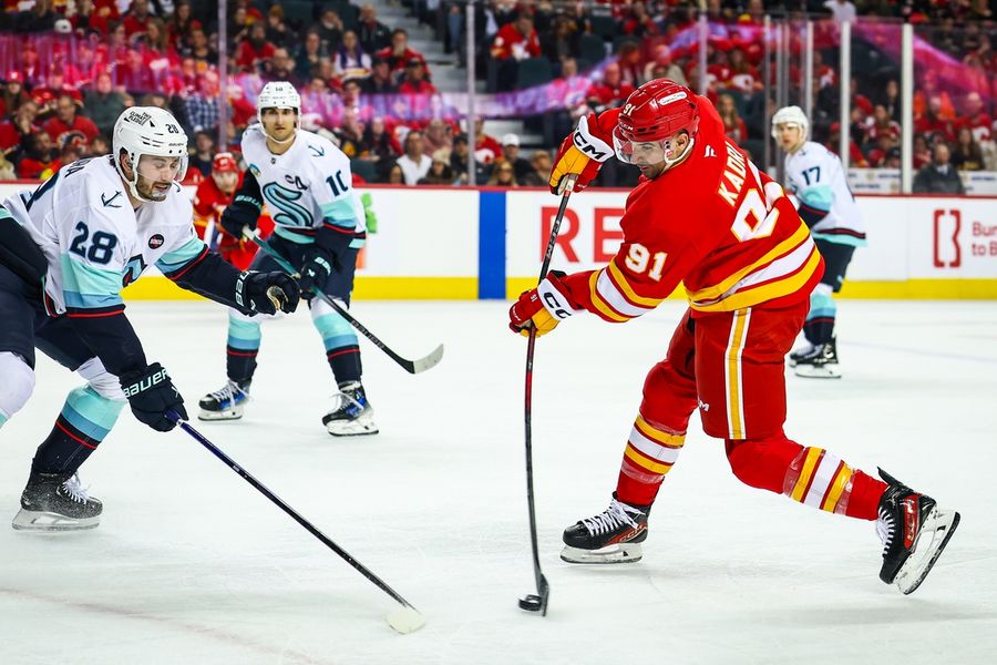 NHL: Seattle Kraken at Calgary Flames