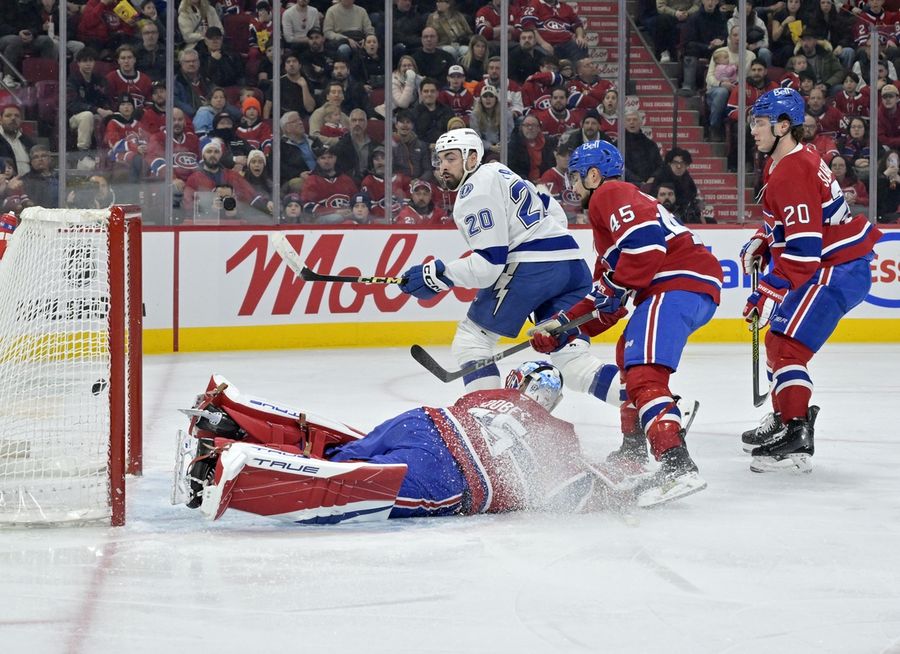 NHL: Tampa Bay Lightning at Montreal Canadiens