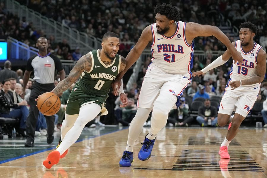 NBA: Philadelphia 76ers at Milwaukee Bucks