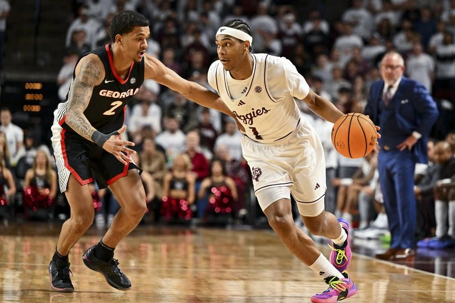 NCAA Basketball: Georgia in Texas A&M