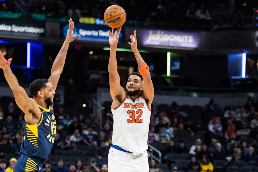 NBA: New York Knicks at Indiana Pacers