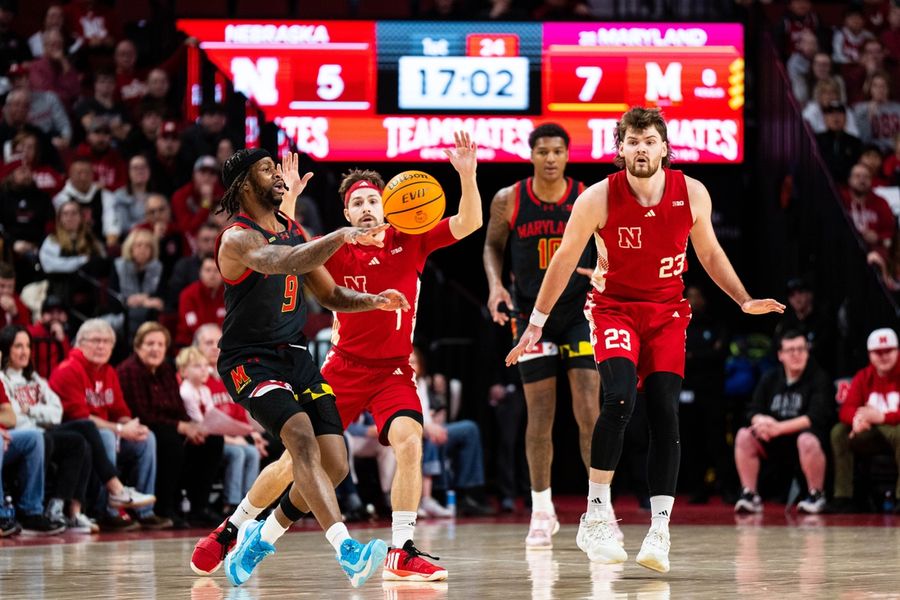 NCAA Basketball: Maryland at Nebraska