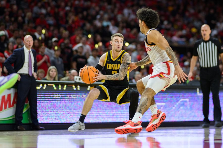 NCAA Basketball: Iowa at Maryland