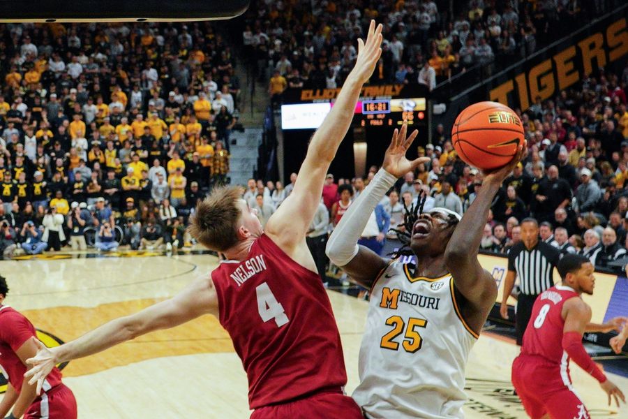 NCAA Basketball: Alabama at Missouri