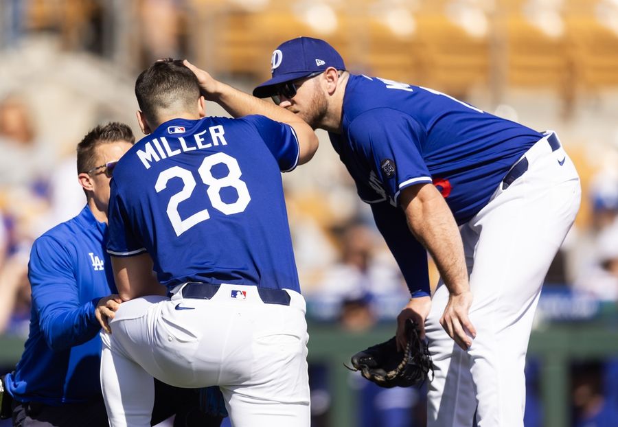 Dodgers RHP Bobby Miller improving after being hit by line drive