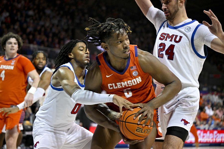 NCAA Basketball: Clemson at Southern Methodist